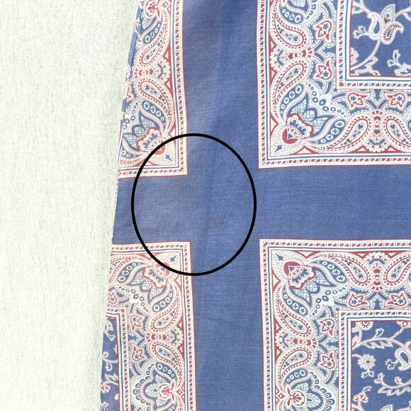 ANTIK BATIK Iloni Open Back Dress Womens Small Cotton Silk Printed Midi V-neck - Picture 15 of 16